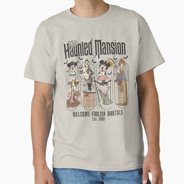 Haunted Mansion Halloween Shirt Classic T-Shirt for Sale by BenFreemind