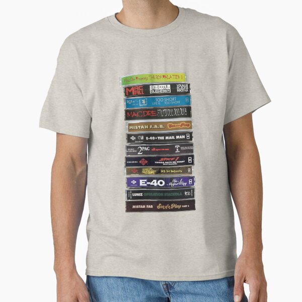 Bay Area Dope Tapes Hyphy Mob Casset Classic T-Shirt for Sale by kitlusa