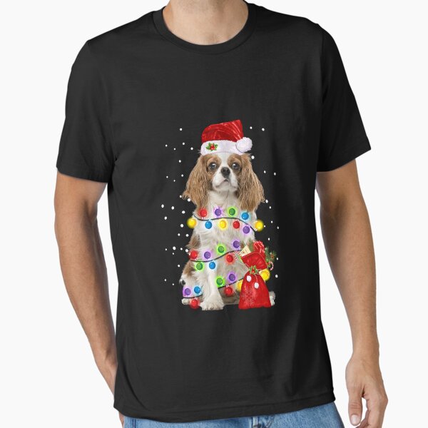 Cavalier King Charles Spaniel Funny Holiday Xmas Christmas Essential T-Shirt Essential T-Shirt for Sale by cmd--shop
