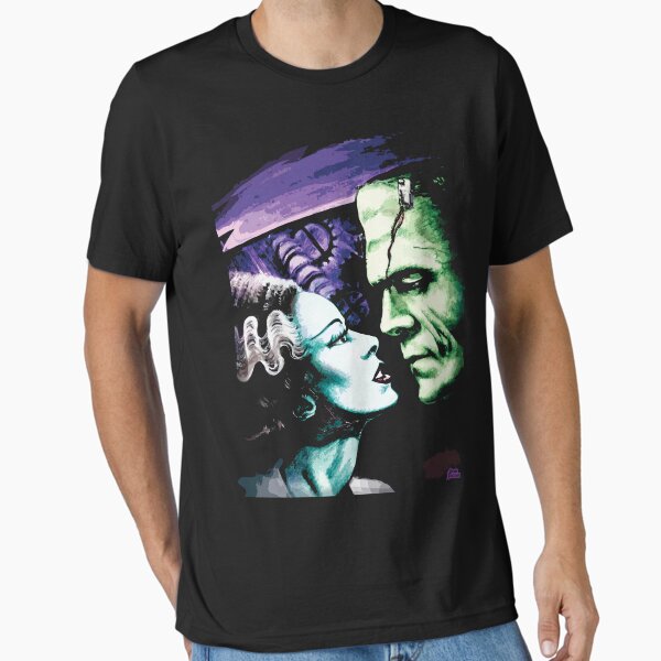 Bride & Frankie Monsters in Love Essential T-Shirt for Sale by themonsterstore