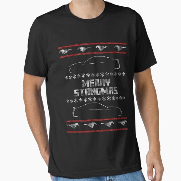 "Merry Stangmas - s197 Version" Essential T-Shirt for Sale by midtenndecals