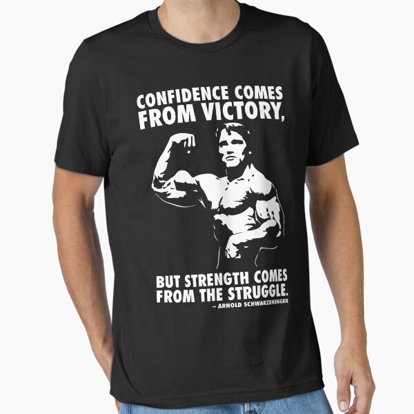 Confidence and Struggle Essential T-Shirt for Sale by ilovearnie
