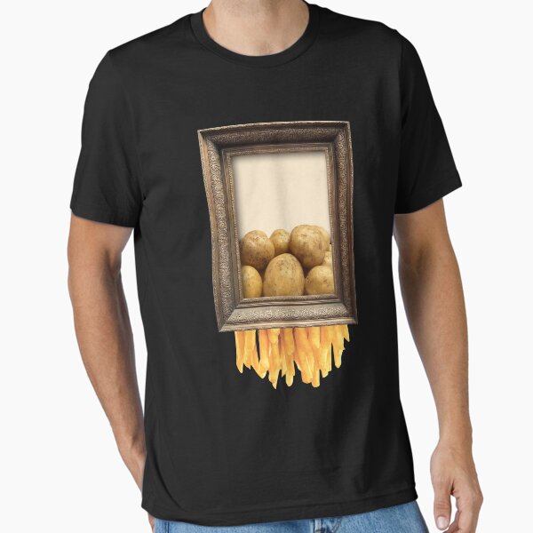 Banksy Shredder French Fries Costume Potatos Art Essential T-Shirt for Sale by kolbasound