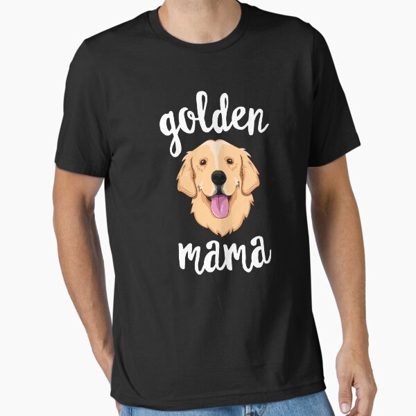 Golden Retriever Mama T-Shirt for Women Mother Dog Pet Gift Essential T-Shirt for Sale by 14thFloor