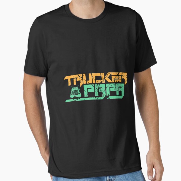"Truck Driver Trucker Dad" Essential T-Shirt by busydesign