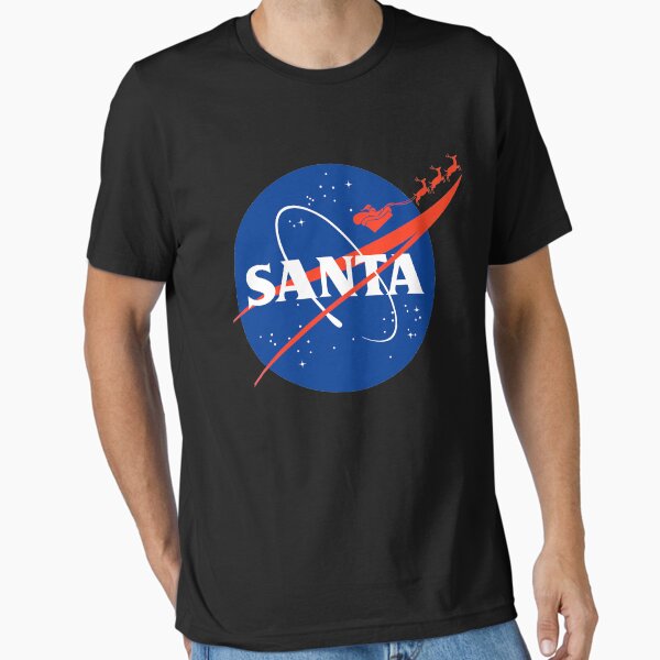 NASA Santa Christmas and XMas Gift Essential T-Shirt for Sale by JKWArtwork