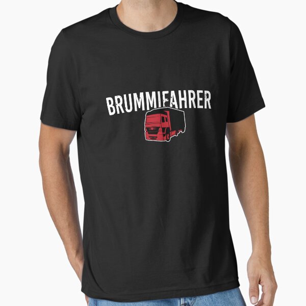 "Brummi Driver For Professional Driver As A Gift" Essential T-Shirt by Zuepfelmuetzen