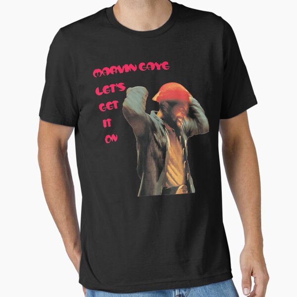 Mar vin Gaye Let's Get It On Halloween  Essential T-Shirt for Sale by Eloisebowens