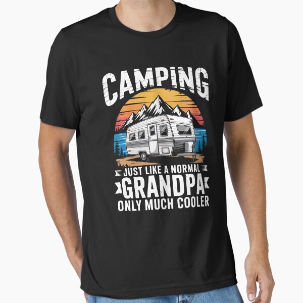 Camping Grandpa Outdoors Essential T-Shirt for Sale by Patricsselin