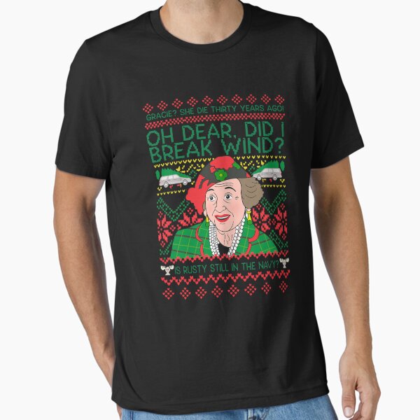 Christmas Vacation Aunt Bethany Grace Dinner Scene Essential T-Shirt for Sale by MarlinConroy