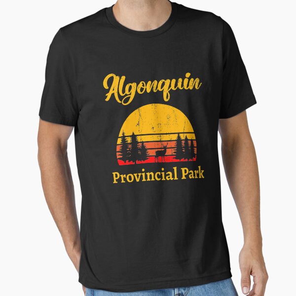 Algonquin Park Adventure in Ontario Canada Essential T-Shirt for Sale by mastertee