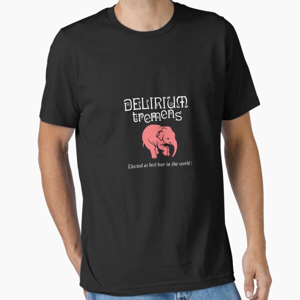 BEST SELLING Delirium Tremens MERCHANDISE Essential TShirt Essential TShirt for Sale by LutzLiermannc