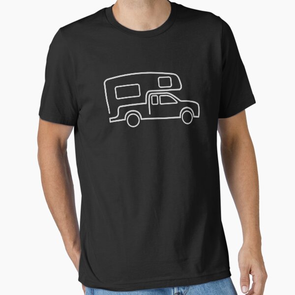 Truck Camper RV Essential T-Shirt for Sale by BennetJaco