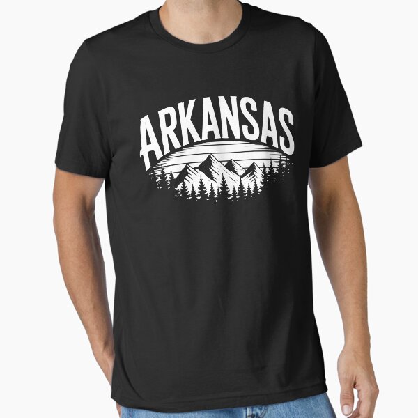 Arkansas Vintage Mountain Forest Essential T-Shirt for Sale by -Gustavo