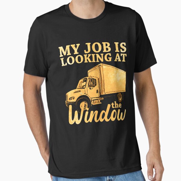 "Funny Truck Driver Trucker Job" Essential T-Shirt by busydesign