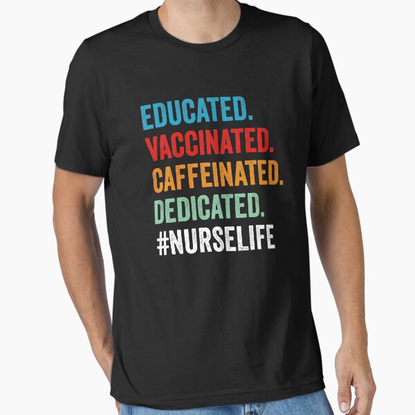 "Funny nurse life" Essential T-Shirt for Sale by mographicdesign