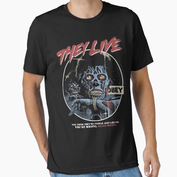 They Live, John carpenter, horror  Essential T-Shirt for Sale by KingPacocha