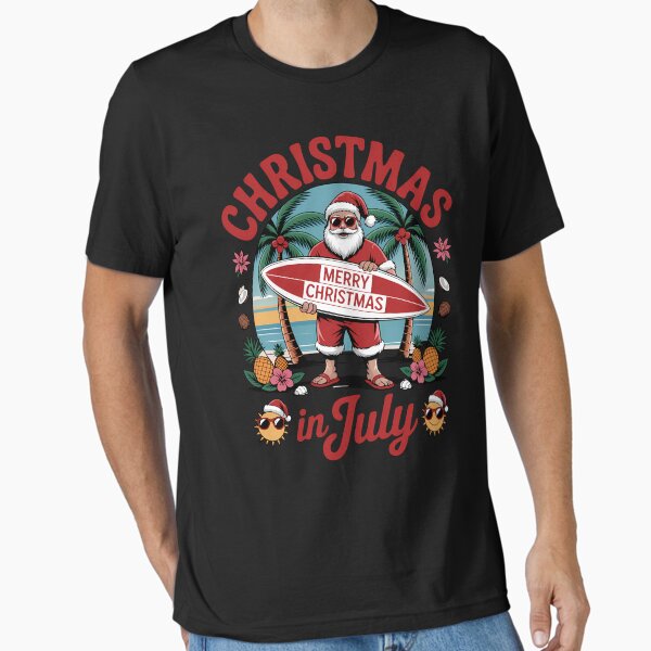 "Merry Christmas" Essential T-Shirt for Sale by gilbarcost