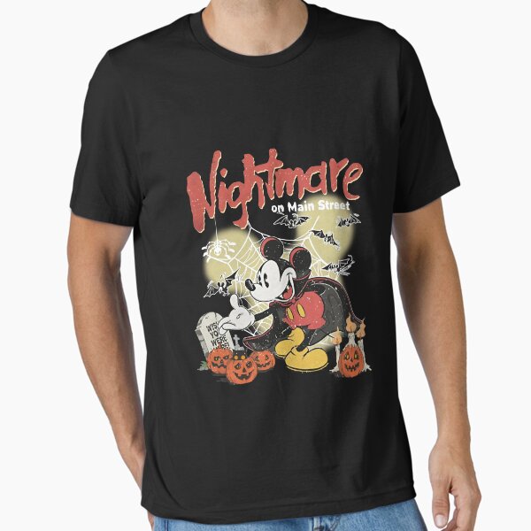 Mickey Nightmare On Main Street Essential T-Shirt for Sale by RandyTwo