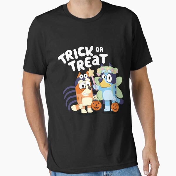 Bluey Trick or Treat Cute Halloween  Essential T-Shirt for Sale by jglhoedl7