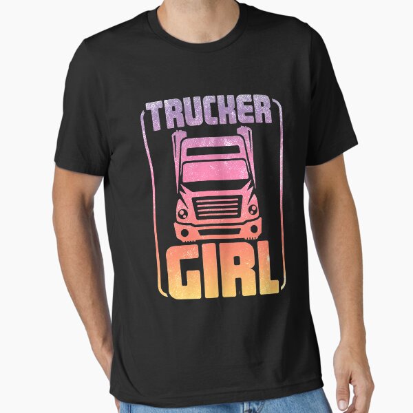"Truck Driver Trucker Women" Essential T-Shirt by busydesign