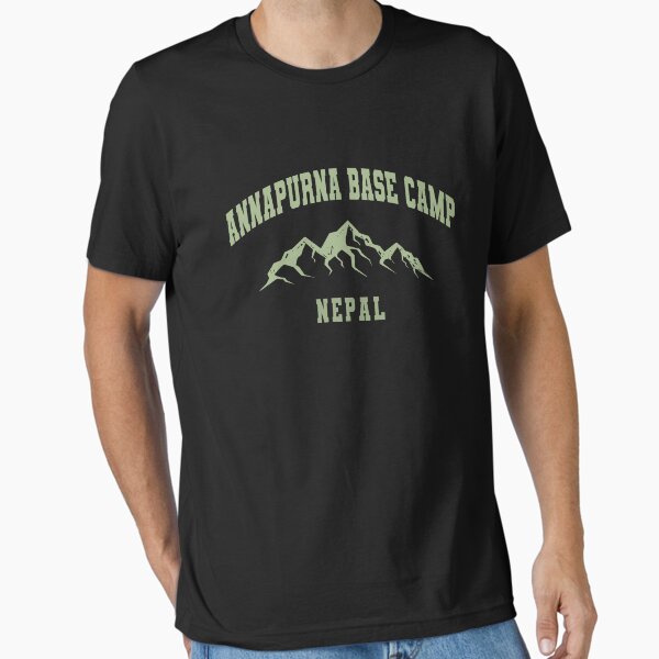 Annapurna Base Camp Essential T-Shirt for Sale by bryancrevier