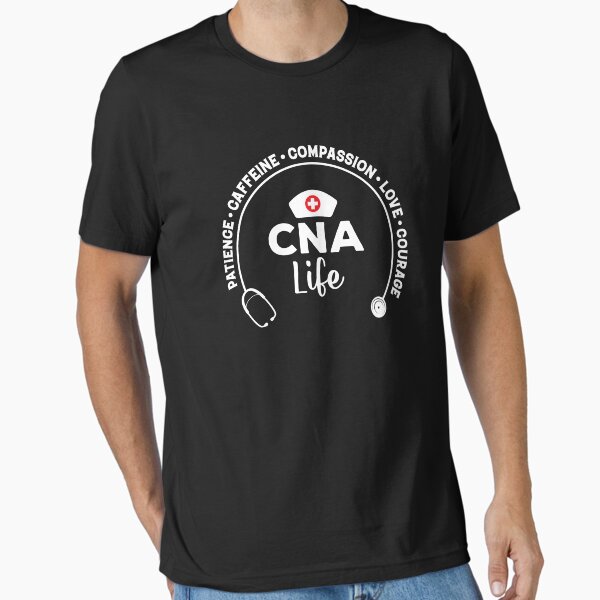"CNA Nurse Life Shirt, Nurse Shirt, Nurse Life Shirt, ER Nurse Tee, Nurse Week Tee, Essential Worker Shirt, Emergency Nurse Shirt, CNA Shirt" Essential T-Shirt for Sale by aymob