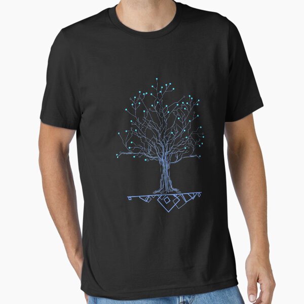 Blue Technology Tree Essential T-Shirt for Sale by pjdesign26