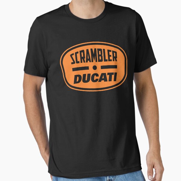 Best seller ducati scrambler logo merchandise Essential TShirt for Sale by MarthaDilworth