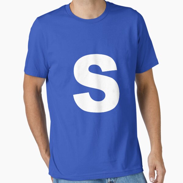 Copy of Letter S Chipmunk Halloween Costume Blue Essential T-Shirt for Sale by alexvoss