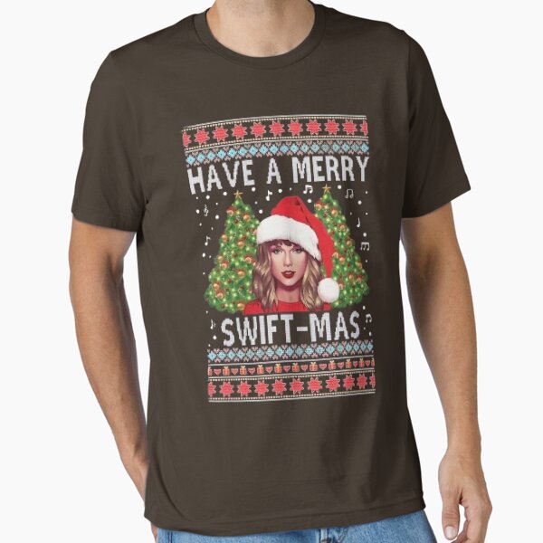 "Gift Merry Swiftmas" Essential T-Shirt for Sale by Baldazar