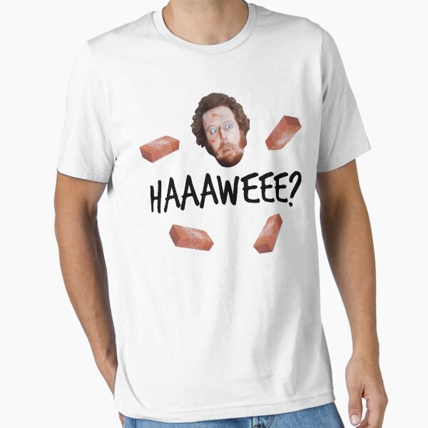 "Home Alone Shirt - Marv Haaawee?! - Funny Wet Bandits T-Shirt - Suck Brick Kid" Essential T-Shirt for Sale by ShirtAntics