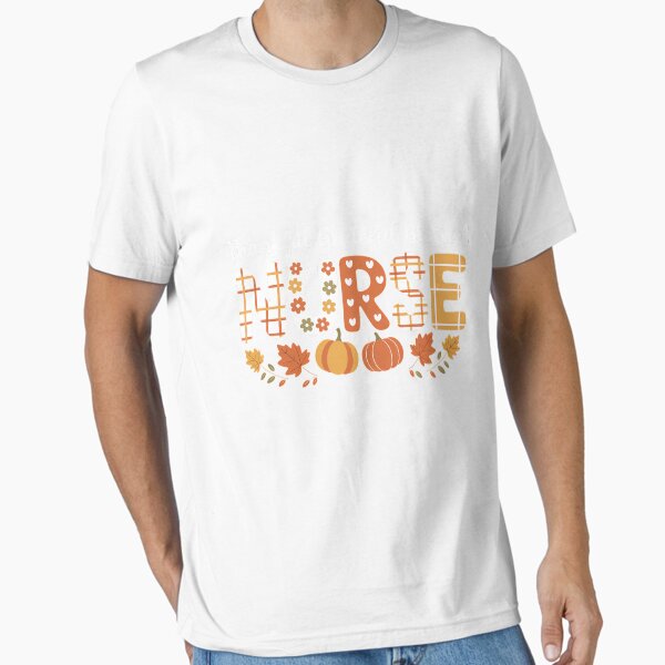 "Thankful Blessed Nurse Thanksgiving RN" Essential T-Shirt for Sale by BlackStars3Neon