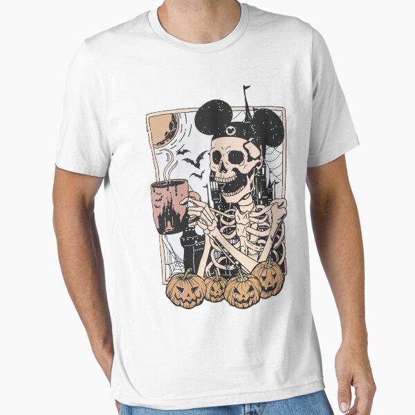 Mickey Skeleton Halloween Essential T-Shirt for Sale by RichardRiver