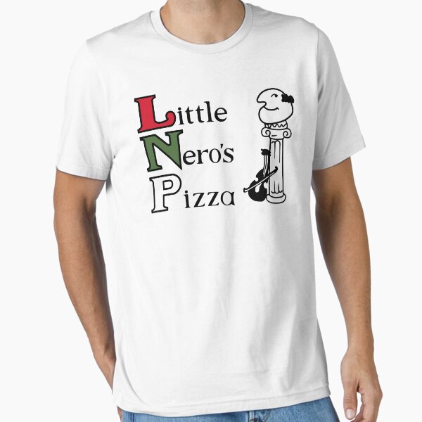 "Little Nero's Pizza" Essential T-Shirt for Sale by havatees