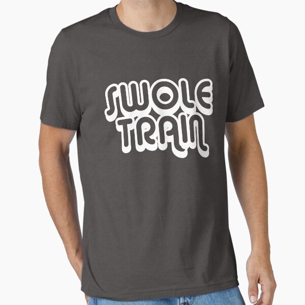 Swole Train Essential T-Shirt for Sale by kjanedesigns