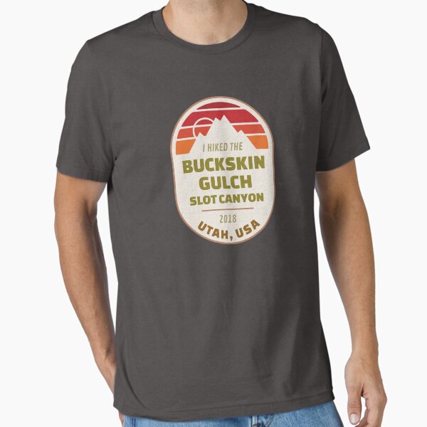 Buckskin Gulch Hiking Backpacking Souvenirs Essential T-Shirt for Sale by manbird
