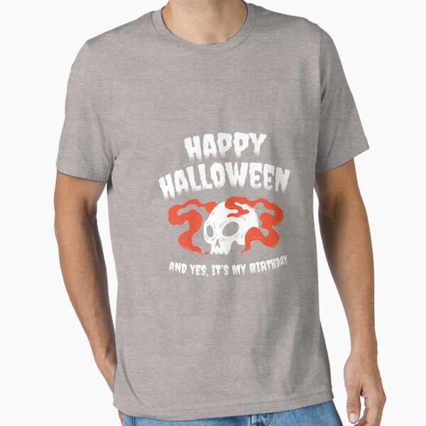 Halloween Birthday Essential T-Shirt for Sale by barrydstannard