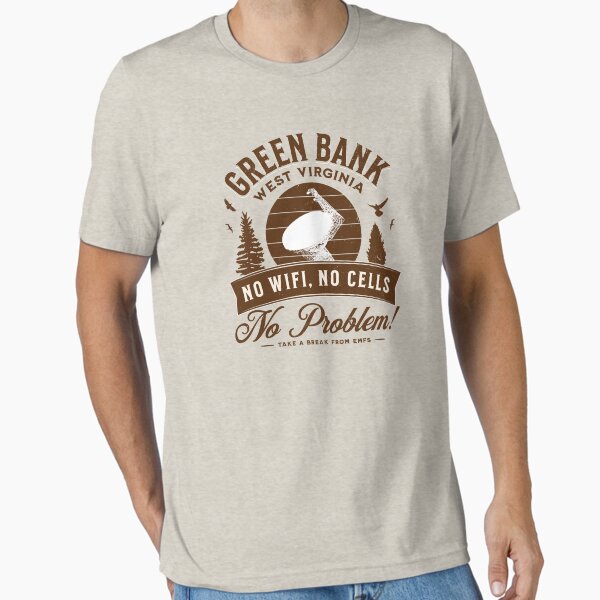Green Bank, WV Essential T-Shirt for Sale by Wild-Neptune