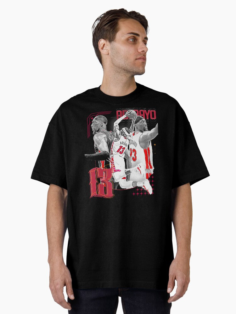 B Adebayo Basketball Player Design 1 Oversized T-shirt | Premium Basketball Jersey | Fan Edition Apparel