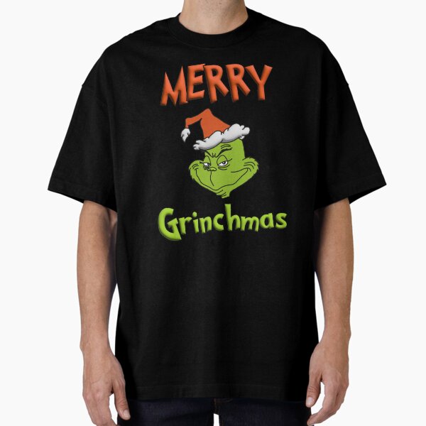 "Merry Grinchmas" Oversized T-Shirt for Sale by phooey123