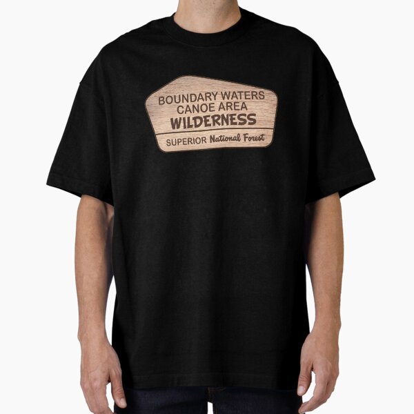 Boundary Waters Canoe Area Wilderness, Superior National Forest,  Oversized T-Shirt for Sale by ginkgotees