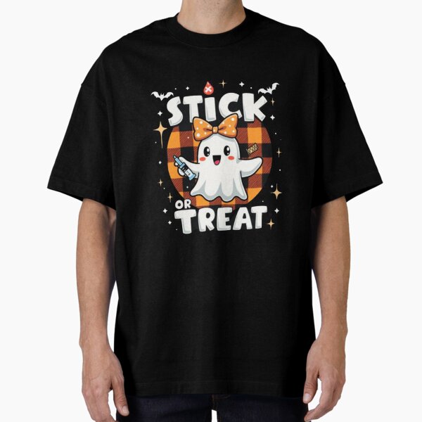 "Trick or treat nurse halloween " Oversized T-Shirt for Sale by Kawabijutsu21
