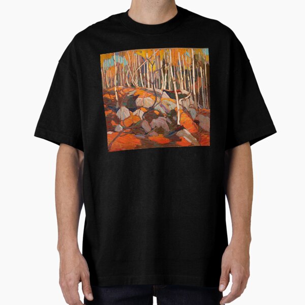 Tom Thomson - The Birch Grove, Autumn - 1915-16 Oversized T-Shirt for Sale by ArtExpression