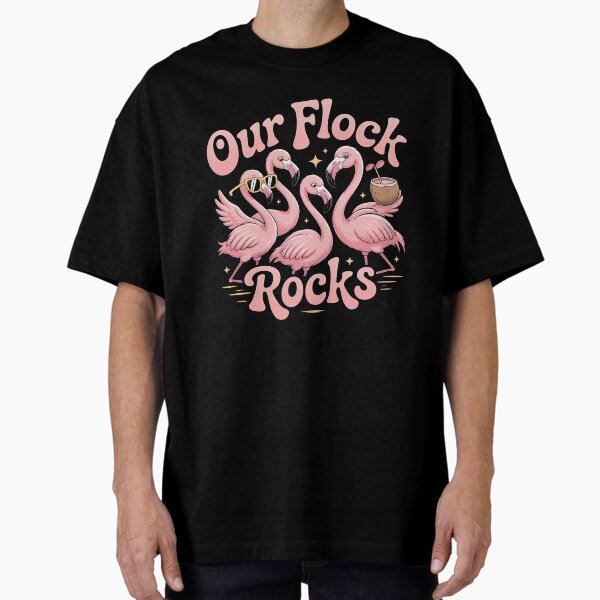 Our Flock Rocks Oversized T-Shirt for Sale by Redgiant87x