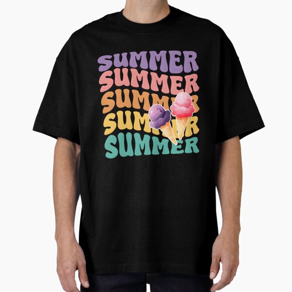 Summer. Hello Summer. Summer Vibes Oversized T-Shirt for Sale by rukoroupikq