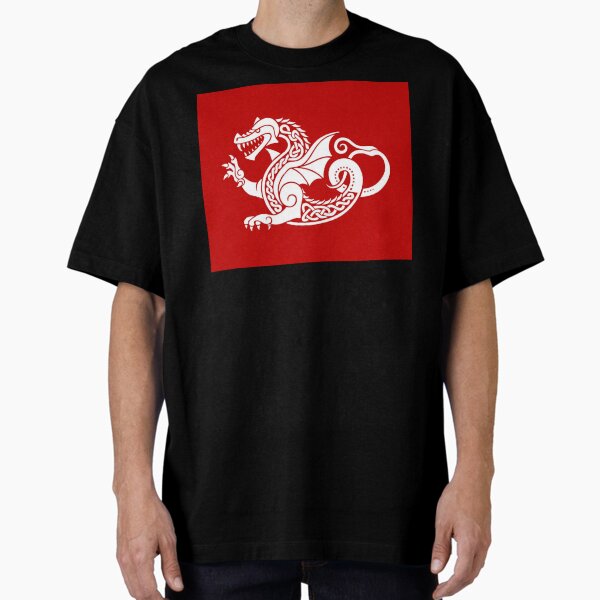 Copy of Copy of Anglo Saxon Flag Oversized T-Shirt for Sale by roberthamilton1