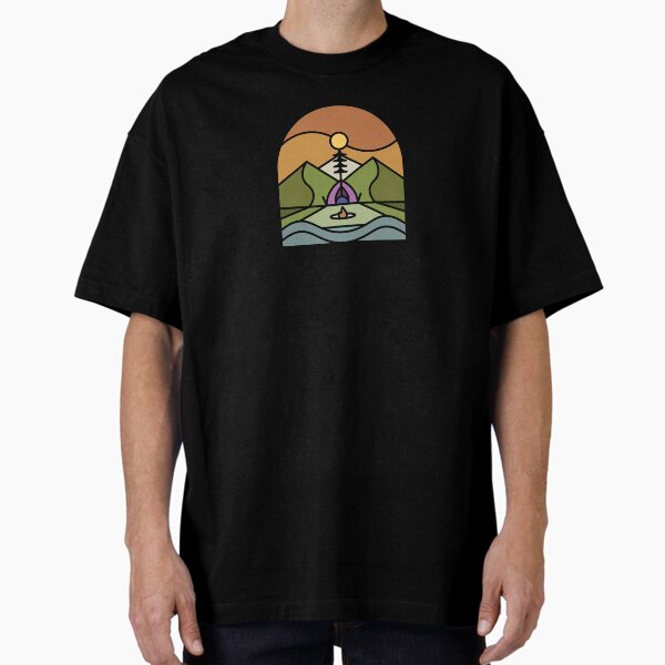 Camp Life Oversized T-Shirt for Sale by rfad