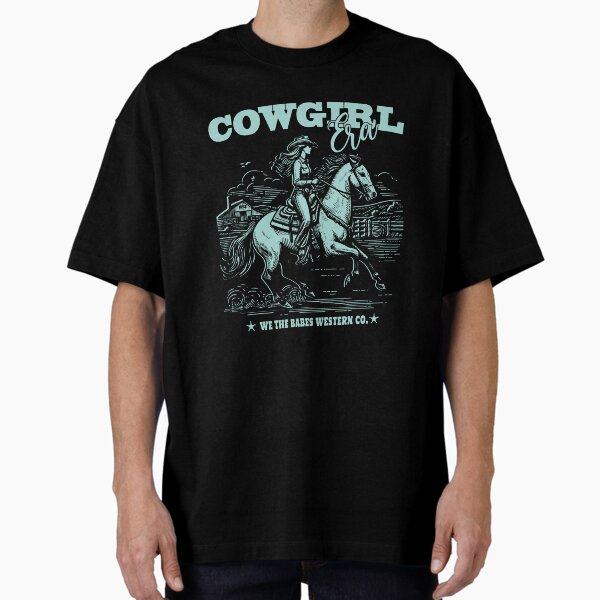 Cowgirl Era Vintage Western Oversized T-Shirt for Sale by Jcat7