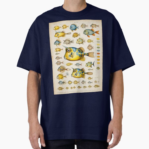 Picture plate Cowfish no. 400 Oversized T-Shirt by MeisterJeder